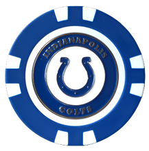Load image into Gallery viewer, Officially Licensed Indianapolis Colts Poker Chip Ball Marker
