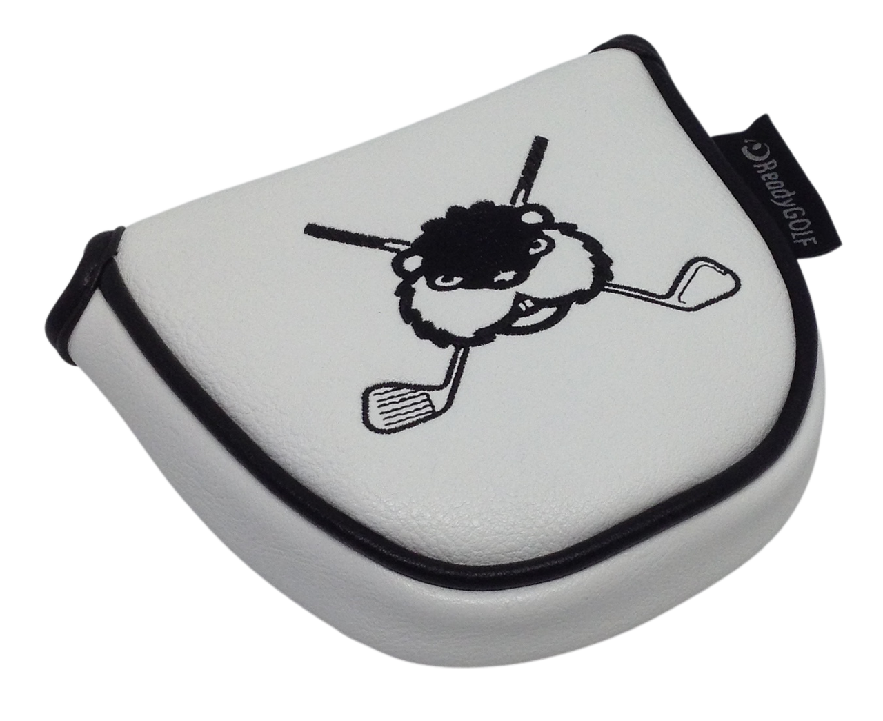 Dancing Gopher Crossed Clubs Embroidered Mallet Putter Cover by ReadyGOLF
