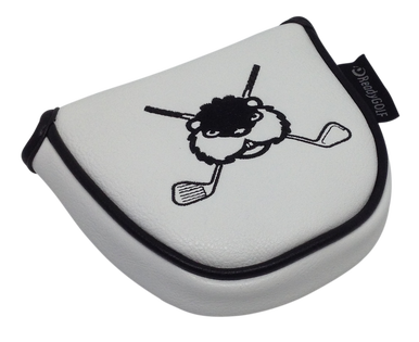 Dancing Gopher Crossed Clubs Embroidered Mallet Putter Cover by ReadyGOLF