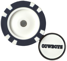 Load image into Gallery viewer, Officially Licensed Dallas Cowboys Poker Chip Ball Marker
