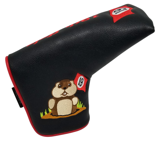 19th Hole Gopher Embroidered Putter Cover by ReadyGOLF - Blade