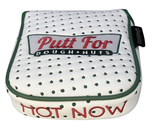 L.A.B. DF2.1 Embroidered Center-Shafted Putter Cover by ReadyGOLF - Donut Box (Putt for Dough-Nuts)