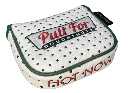 TaylorMade Spider ZT Center-Shafted Putter Cover by ReadyGOLF - Donut Box (Putt for Dough-Nuts)
