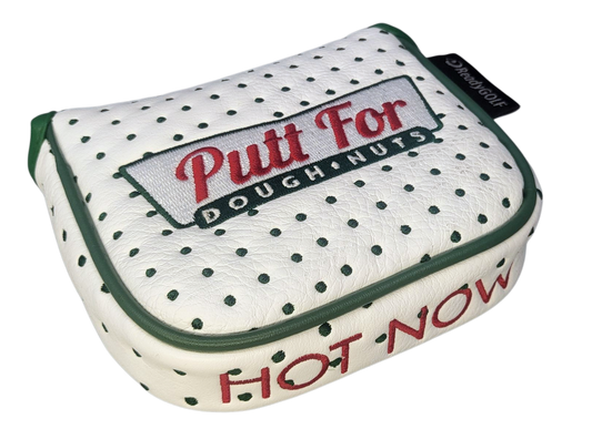 TaylorMade Spider ZT Center-Shafted Putter Cover by ReadyGOLF - Donut Box (Putt for Dough-Nuts)