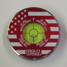 Load image into Gallery viewer, Sure Putt Pro Golf Green Reader - USA - Limited Edition Red
