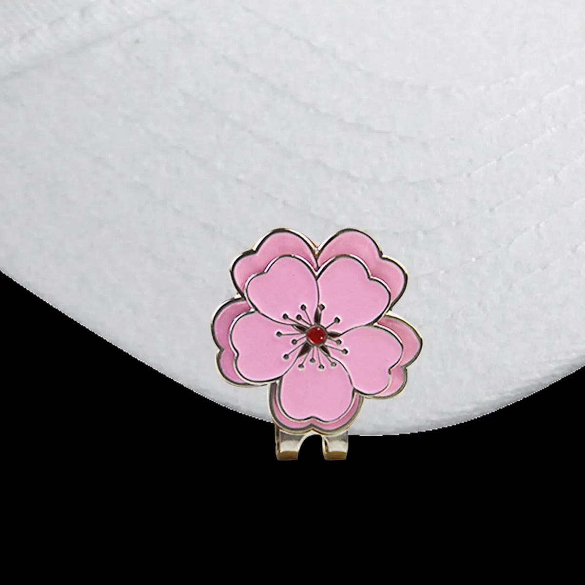 Azalea Bloom Golf Ball Marker Clip