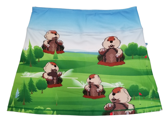 Dancing Gopher Ladies Active SKORT by ReadyGOLF