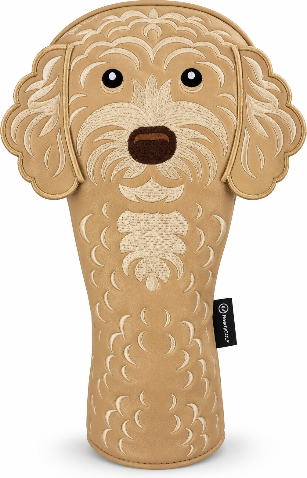Doodle Embroidered Classic Driver Headcover by ReadyGOLF - Blonde
