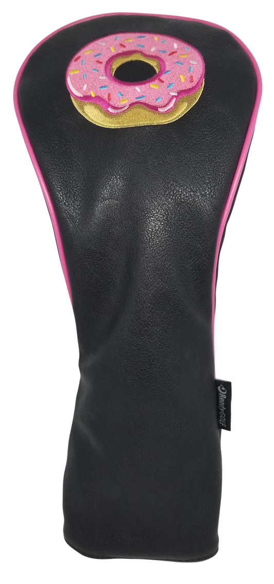 Doughnut Embroidered Driver Headcover by ReadyGOLF