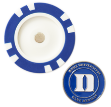Load image into Gallery viewer, Officially Licensed Duke Blue Devils Poker Chip Ball Marker
