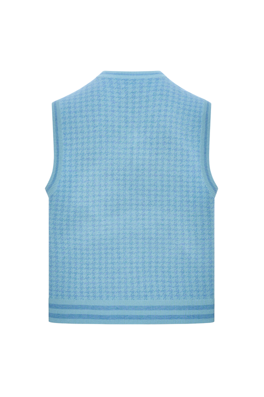 Houndstooth Sweater Vest