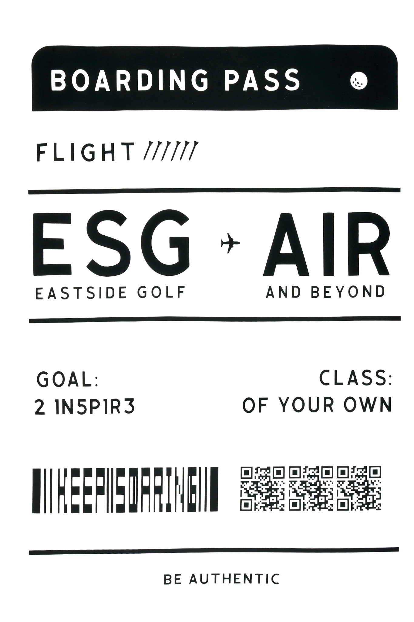Boarding Pass Tee