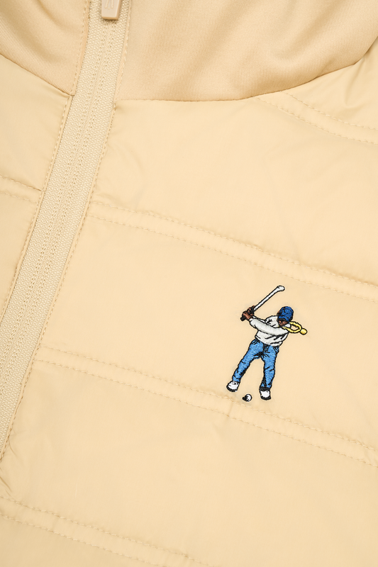 Quilted Vest Hoodie