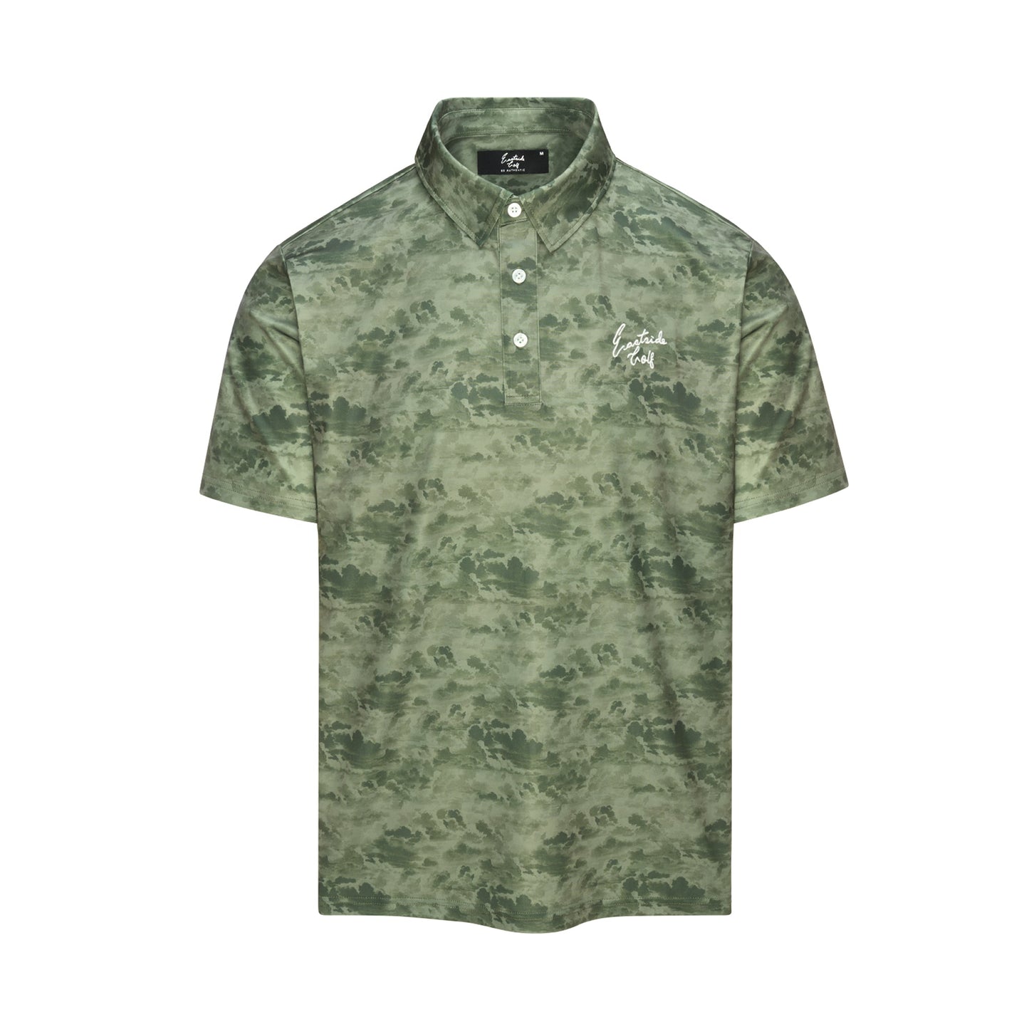 Cloud Print Signature Polo