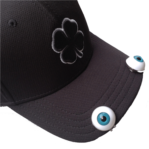 Green Eye Ball Marker & Hat Clip by ReadyGOLF
