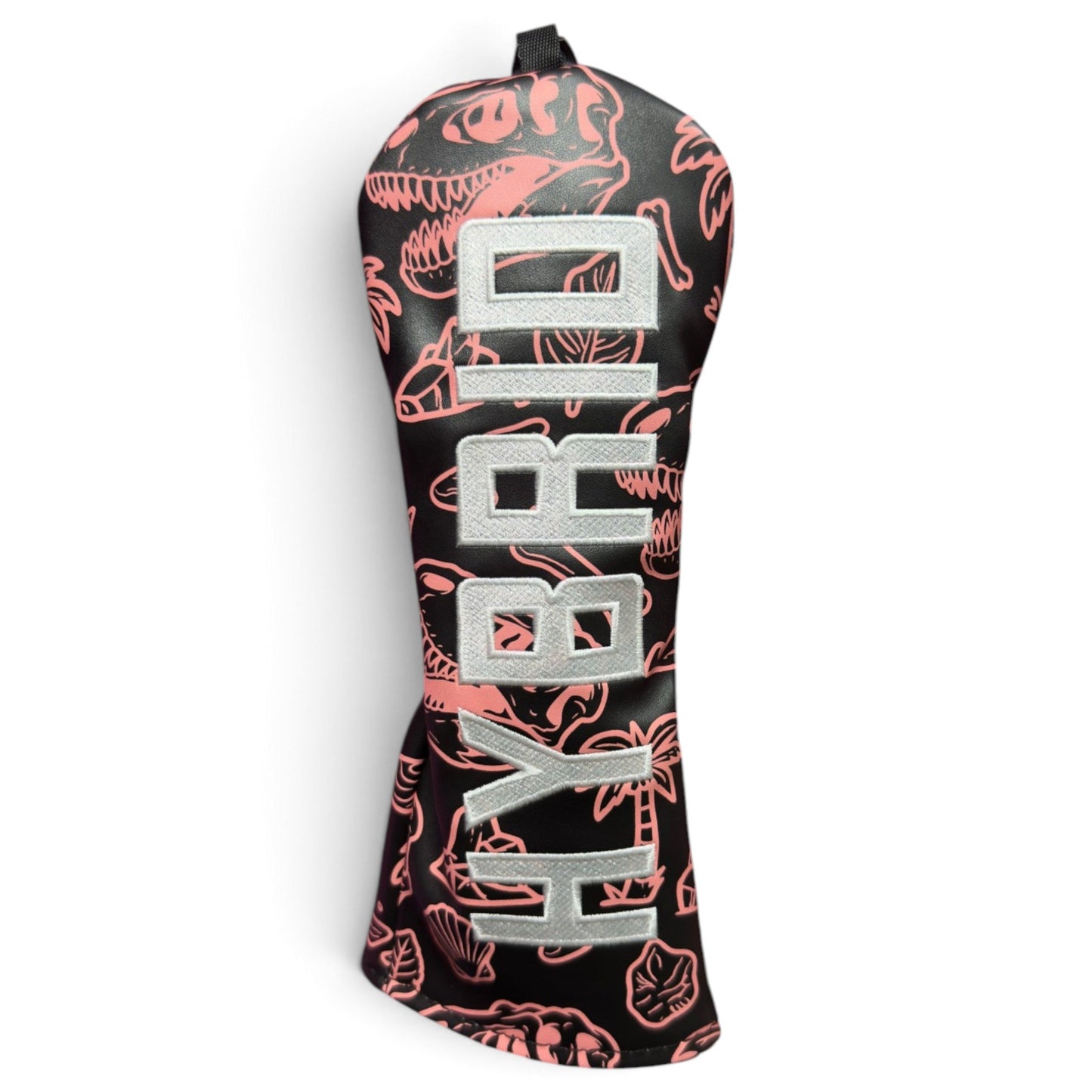 Fossil Fairways Hybrid Headcover – Premium Faux Leather Hybrid Cover – Elastic Fit – Embroidered Letters