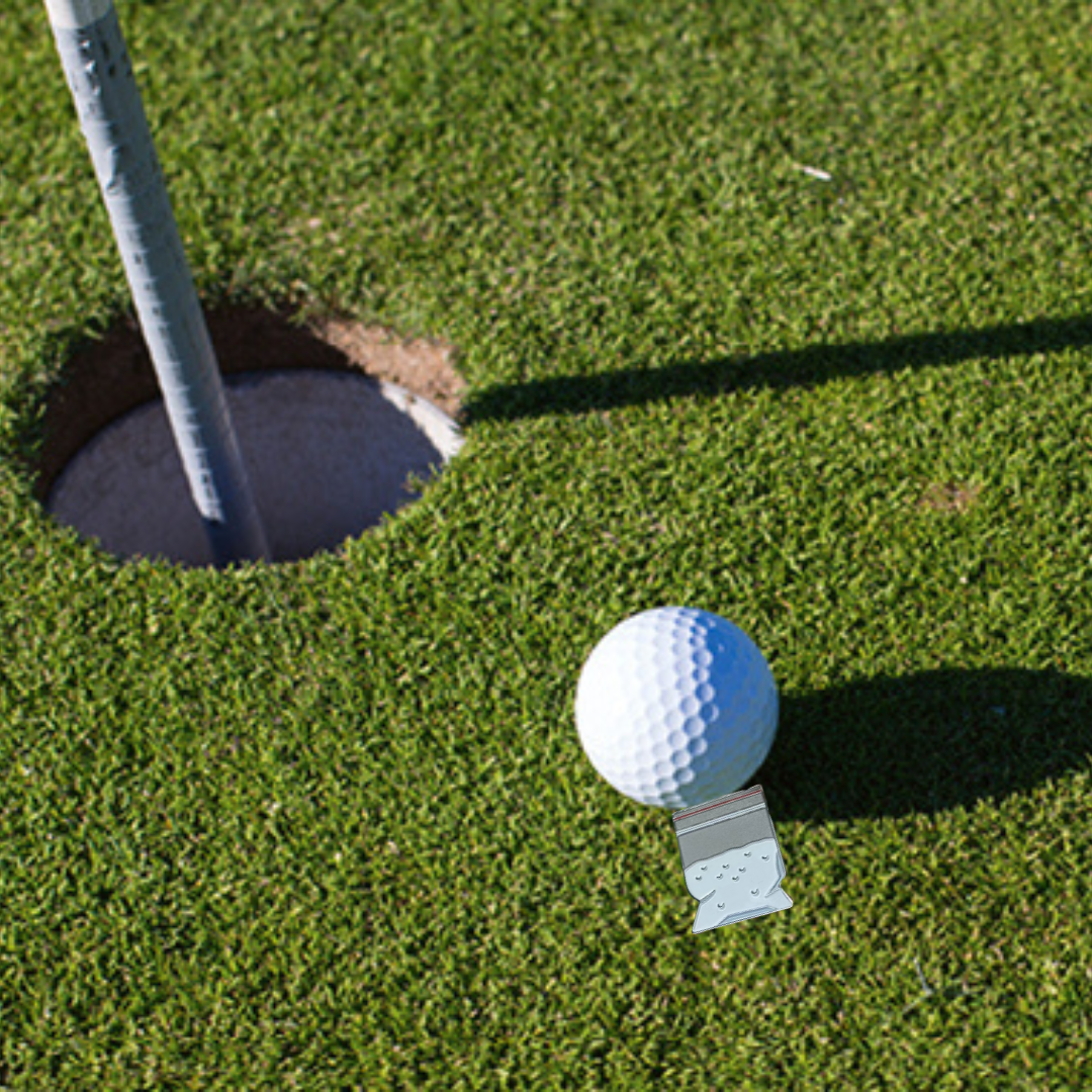 (2) Pack Ground Score Ball Markers