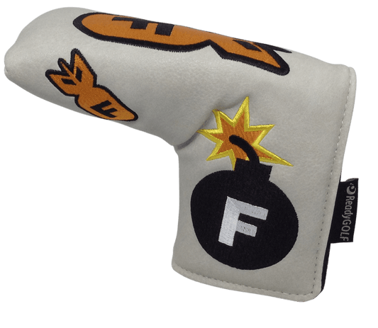 F-Bomb Embroidered Blade Putter Cover by ReadyGOLF