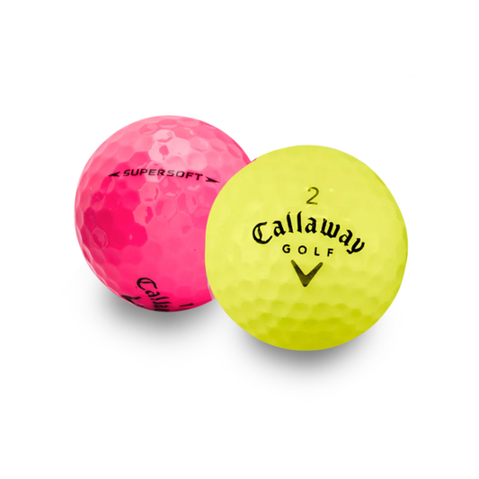 Used Callaway Color Mix Golf Balls - Mesh Bag