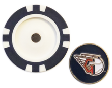 Load image into Gallery viewer, Officially Licensed Cleveland Guardians Poker Chip Ball Marker
