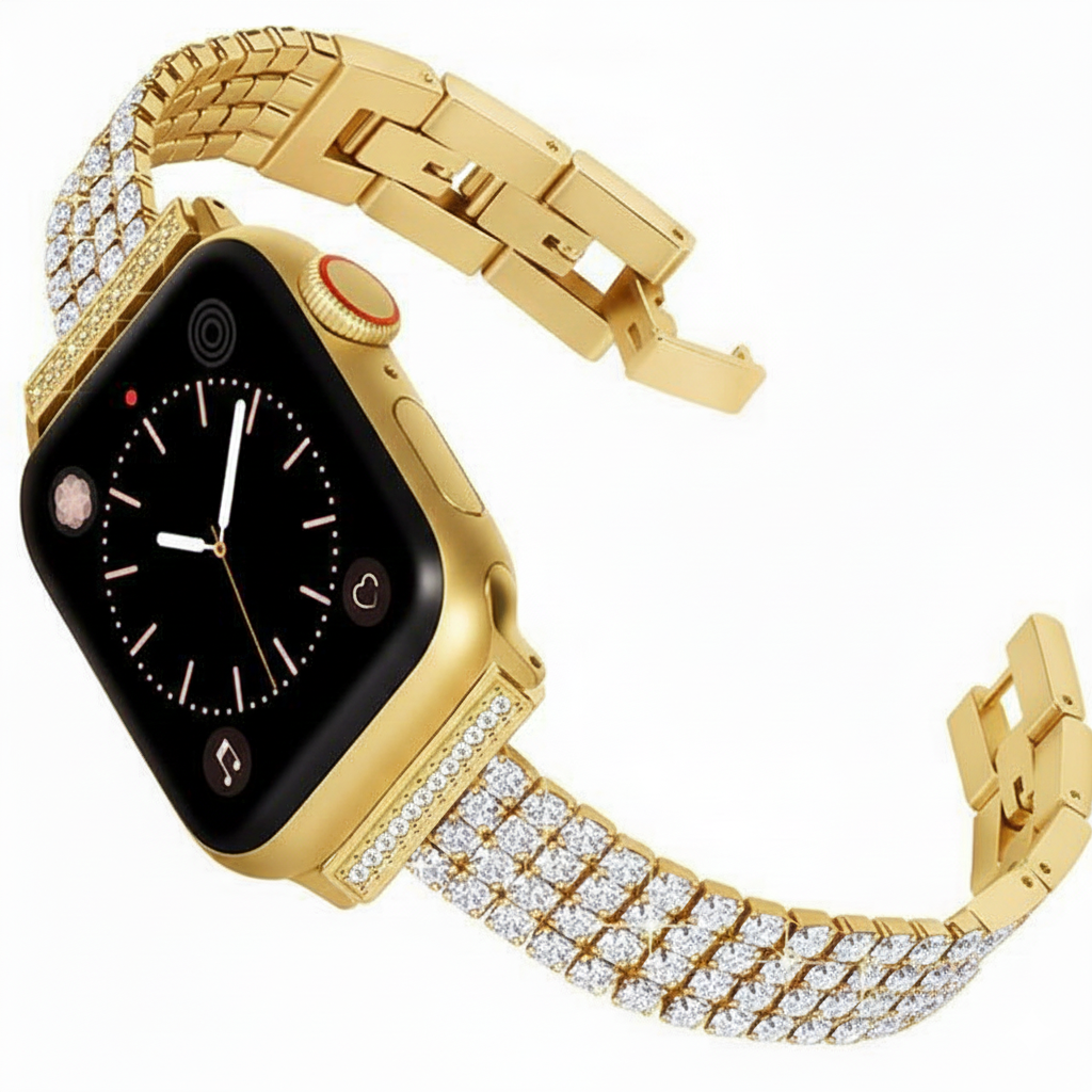 Diamond Apple Watch Band Series 11/10/9/8/7/6/5/4/ SE / Ultra 1/2/3