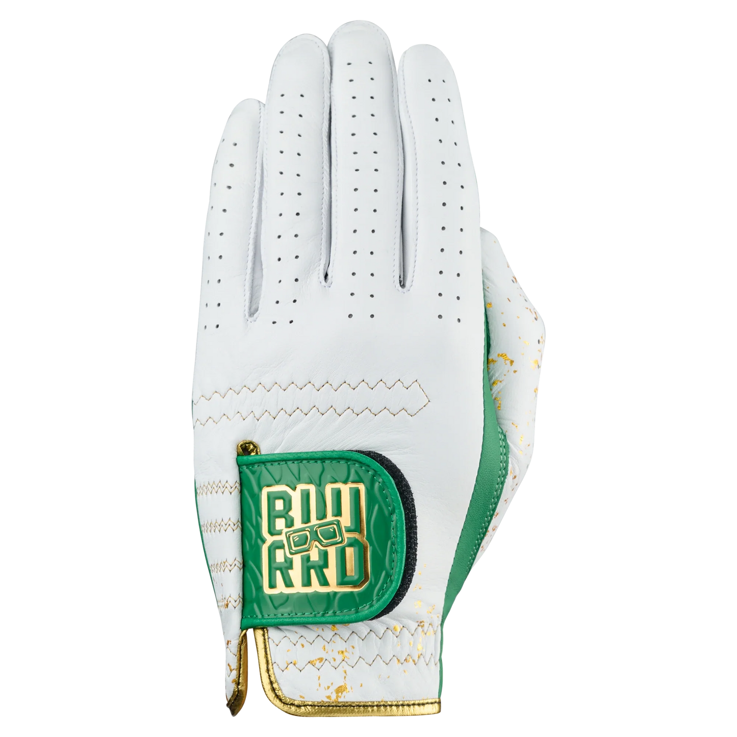 THE 24K GOLF GLOVE - GREEN/WHITE - 2 PACK