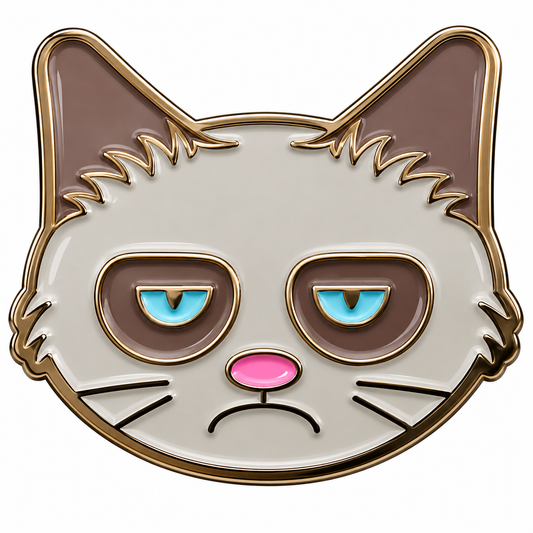 Grumpy Cat Ball Marker & Hat Clip by ReadyGOLF