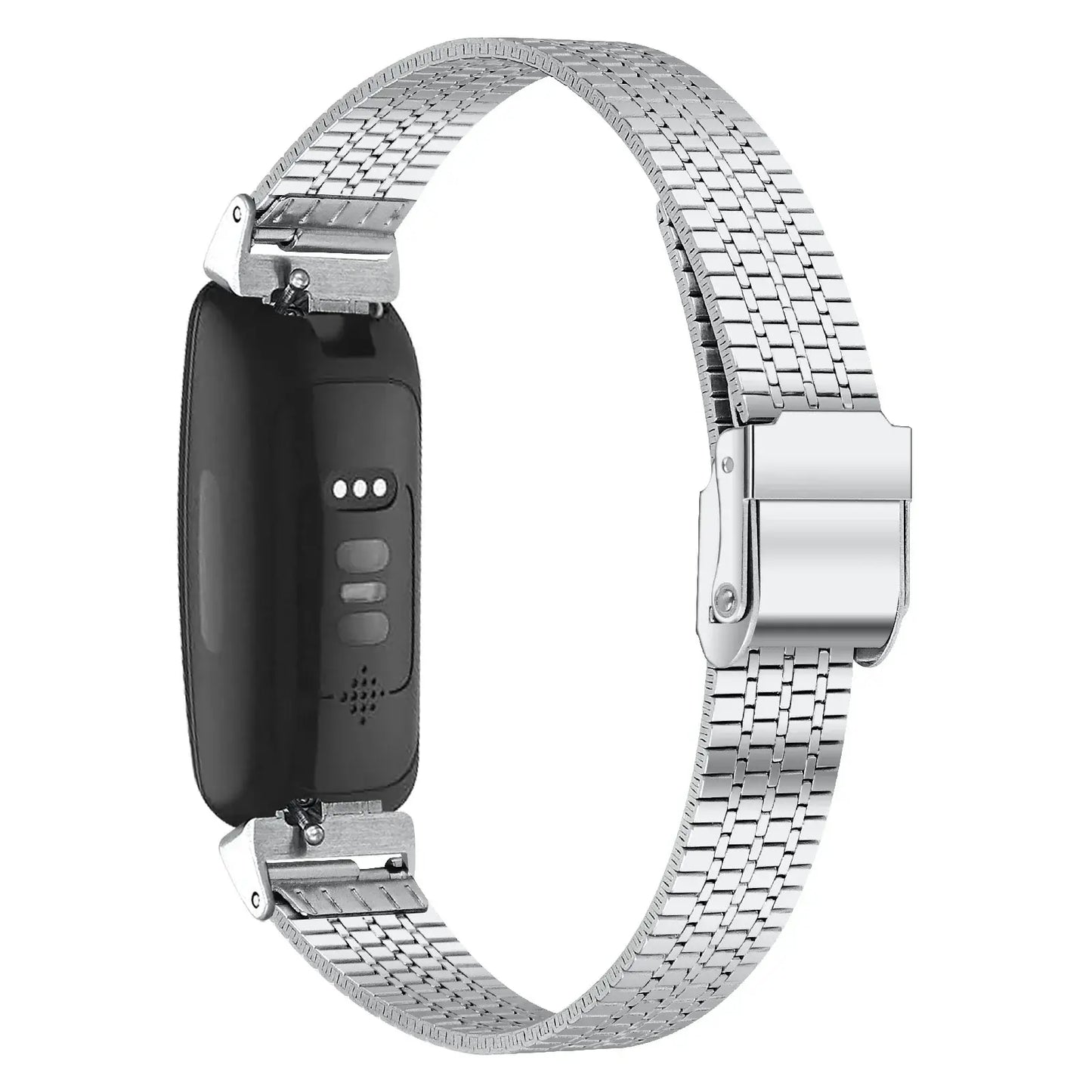 Fitbit Inspire 2, 1  Steel Band - Durable Metal Strap