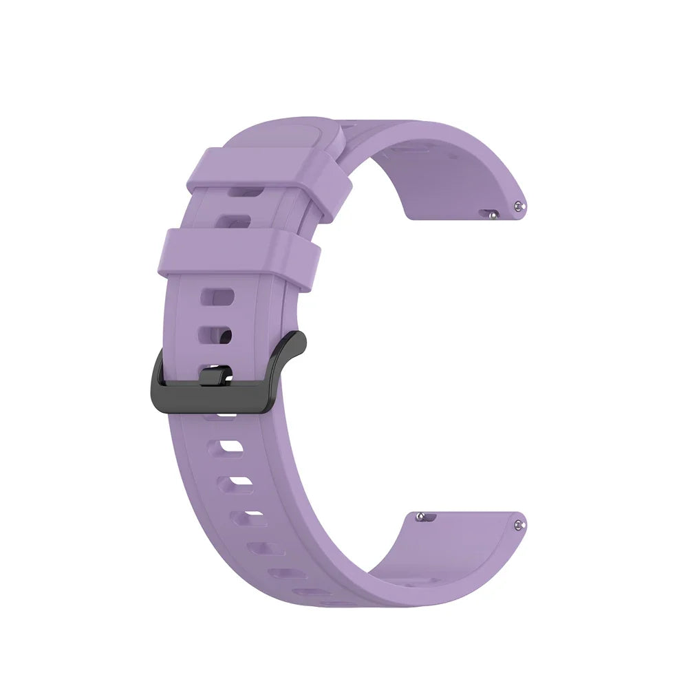 Motorola Moto Watch Textured Silicone Band with Black Pin Buckle