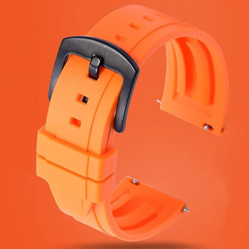 Motorola Moto Watch Grooved FKM Rubber Band