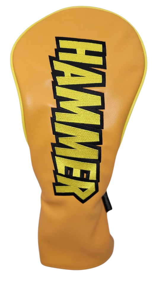 The Hammer Embroidered Driver Headcover by ReadyGOLF