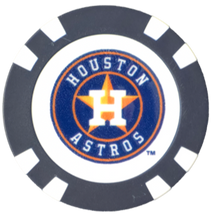 Load image into Gallery viewer, Officially Licensed Houston Astros Poker Chip Ball Marker
