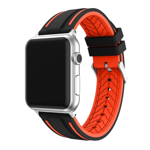 Sport Soft Silicone Strap For Apple Watch - Comfort & Style