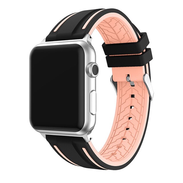 Sport Soft Silicone Strap For Apple Watch - Comfort & Style