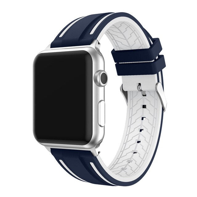 Sport Soft Silicone Strap For Apple Watch - Comfort & Style