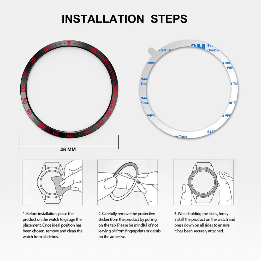 Metal Bezel Samsung Galaxy Watch 42MM, 46MM, GEAR S3