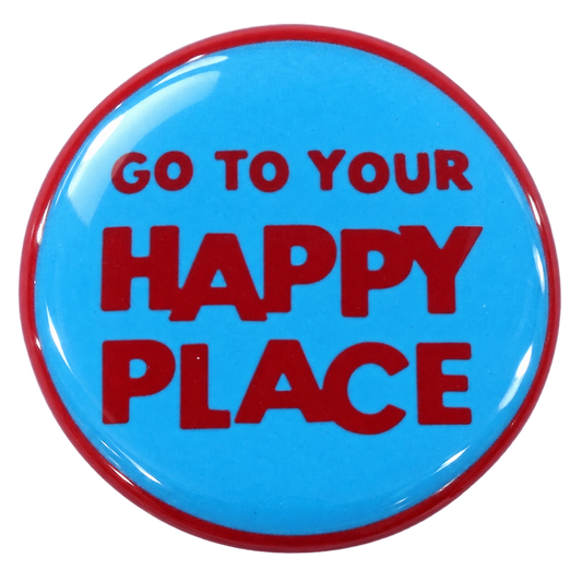 Happy Place Golf Ball Marker by ReadyGOLF