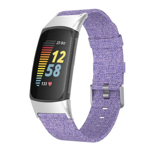 Fitbit Charge 5 6 Nylon Band - Durable Comfortable Strap
