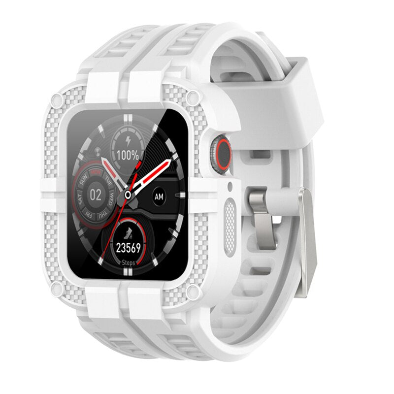 Silicone Apple Band+Case 38/40/41 MM - 42/44/45 MM