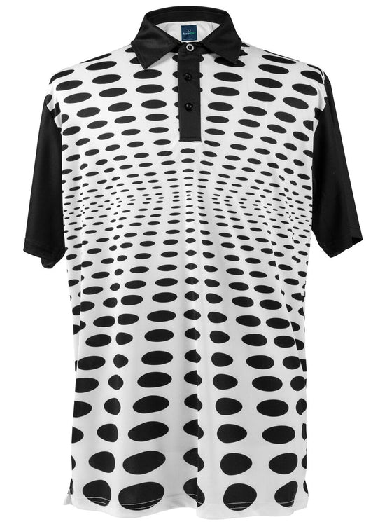 Holey Polo Mens Golf Polo Shirt by ReadyGOLF