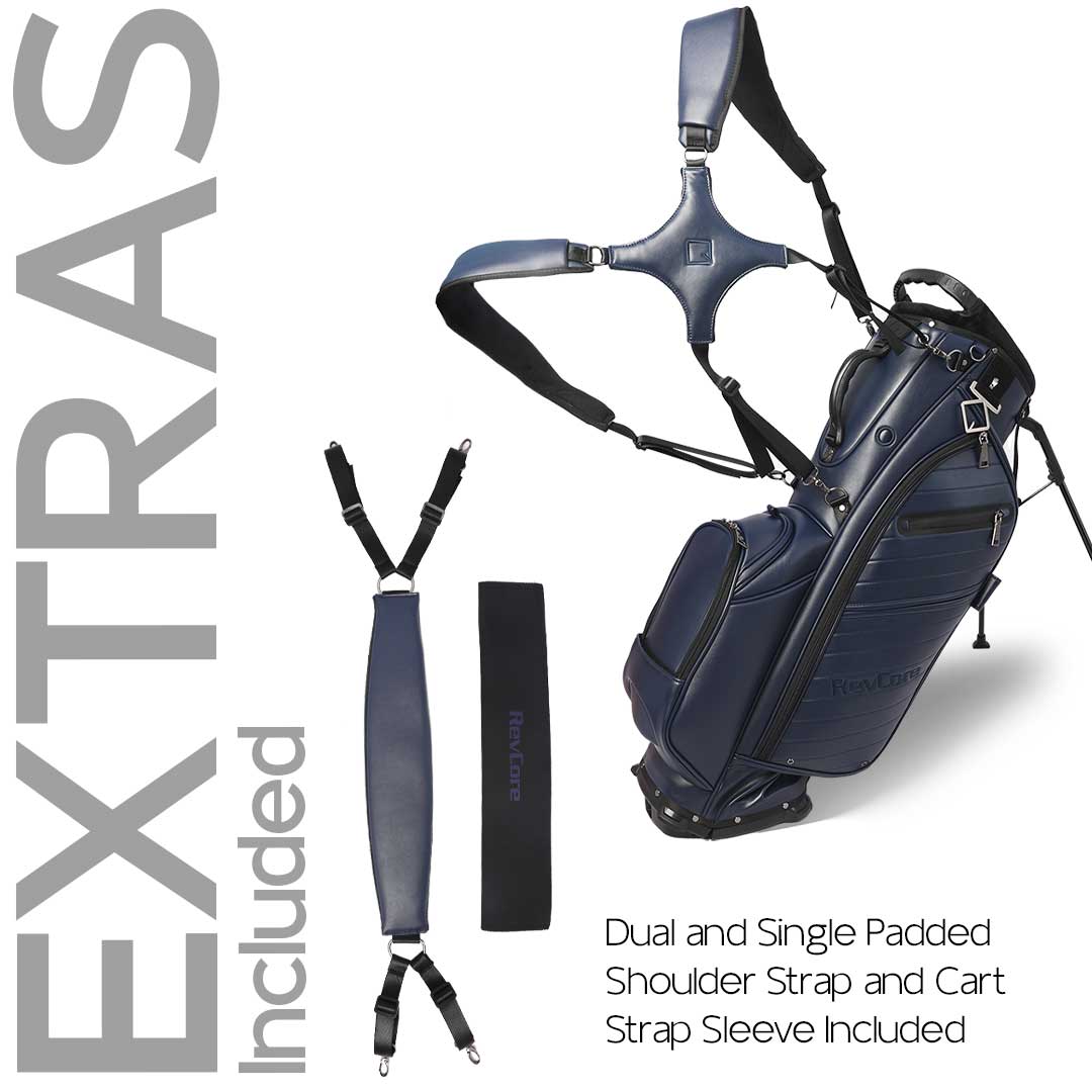 RevCore Lux Golf Hybrid Stand Bag | 6 Way Full Length Divider