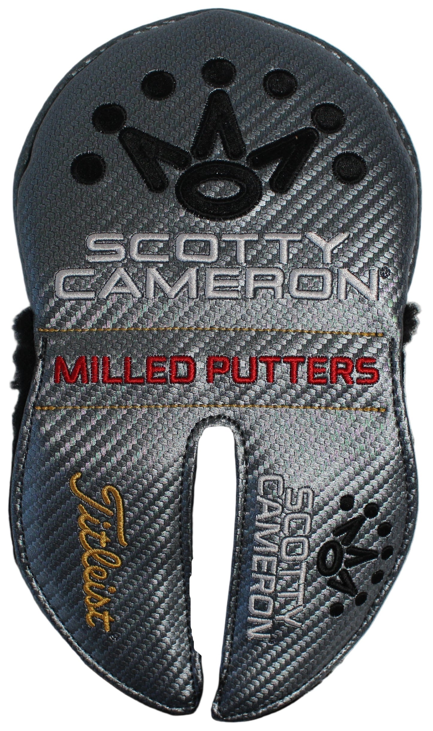 Scotty Cameron Silver Futura Stock Center-Shafted Mallet Putter Headcover