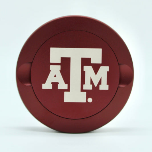 Texas A&M Metal Nicotine Pouch Cans