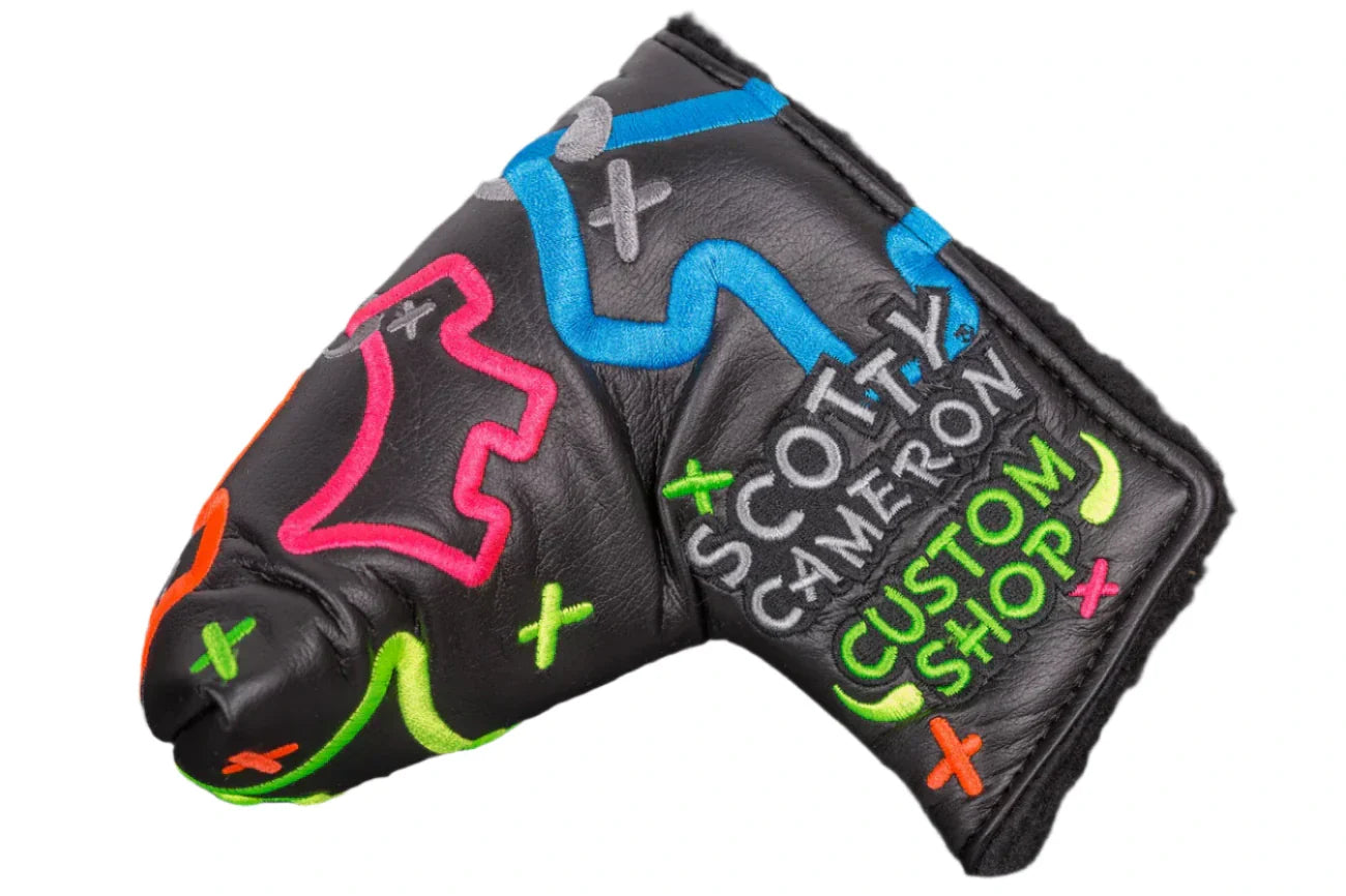 Scotty Cameron - Neon "Junk Yard Dog" Blade Putter Headcover