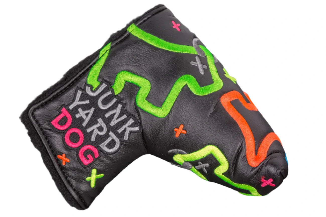 Scotty Cameron - Neon "Junk Yard Dog" Mid Mallet Putter Headcover