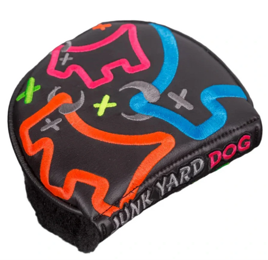 Scotty Cameron - Neon "Junk Yard Dog" Mid-Round Mallet Putter Headcover