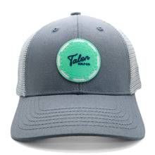Load image into Gallery viewer, Mint Poker Chip Trucker Hat
