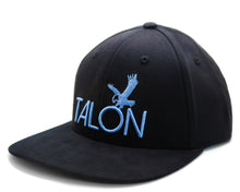 Load image into Gallery viewer, Flat Brim Hat - Black/Blue/White
