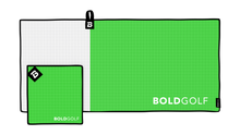 Load image into Gallery viewer, The Classic - Two-Tone Magnetic Golf Towel Set

