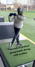 Load image into Gallery viewer, Black &amp; Gray GEN2 Heated Sports Glove
